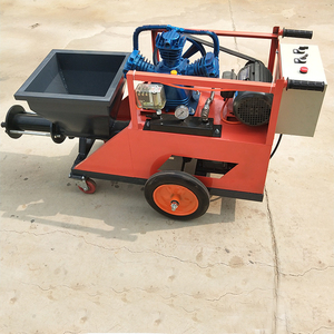 Çimento karıştırma pompalama şap harç püskürtme duvar sıva işleme makinesi - Product Image 3