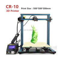 Grand 3D Impression 500*500*500mm BRICOLAGE 3D Kits D'imprimante Numérique Imprimante 3d machine CR-10 d'approvisionnement