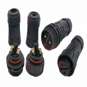 <span class=keywords><strong>2</strong></span> 3 4 pin IP67 enchufe eléctrico de cable conector impermeable - Product Image 4