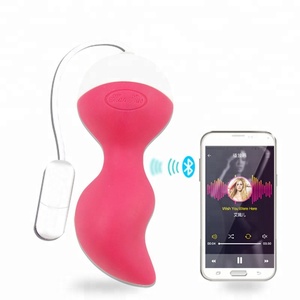 Vibrador Kegel Vagina apretada App Control de huevo vibrante bolas <span class=keywords><strong>Ben</strong></span> Wa Geisha grano - Product Image 1