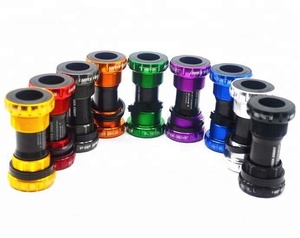 18011 1.37*24T 6061 Soporte Inferior de Bicicleta de Montaña MTB y <span class=keywords><strong>Carretera</strong></span> de Aleación con Rodamientos, 24mm de Diámetro, 120g, 68/73mm Integrado - Product Image 1