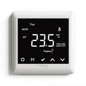 Easy heating thermostat of weekly programmable underfloor heating thermostat heating cable thermostat