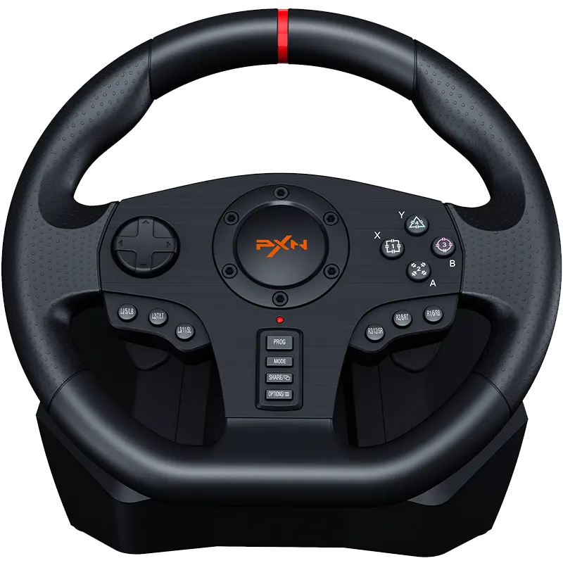 PXN V900 900 Degree Vibration Steering Wheel for PC/PS3/PS4/XBOX ONE&series/SWITCH