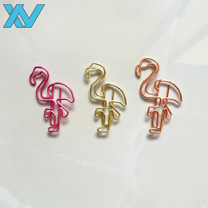 Độc Đáo OEM Dog Shaped Dachshund Thiết Kế Màu Vàng Kim Loại Dây Giấy Clips - Product Image 3