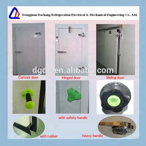 Puerta de bisagra refrigerada por aire para mantener verduras, puerta de cristal interior, cámara fría de cocina Froide Conteneur - Product Image 3