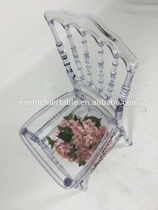 Chaise à roulette en plastique transparent, décoration pour événement, mariage, fête, hôtel, salle à manger, 1 pièce - Product Image 6
