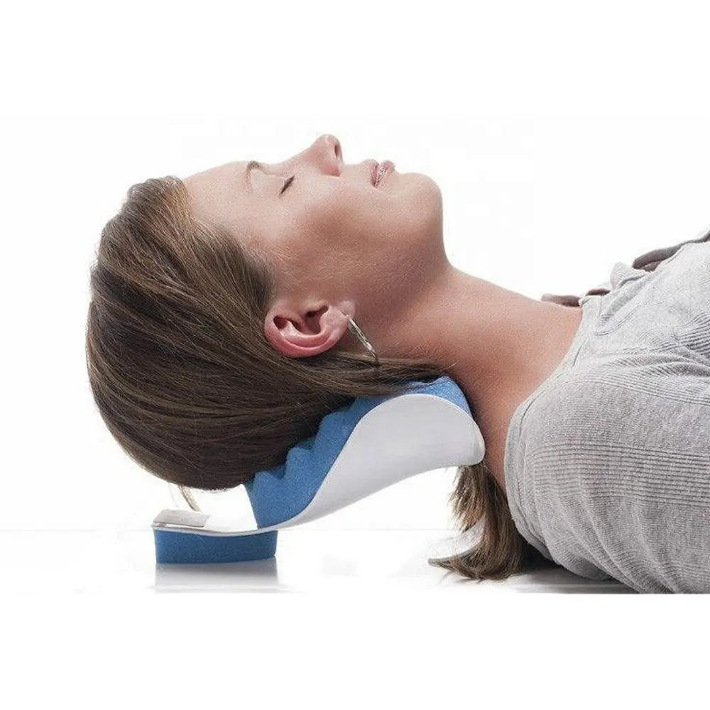 痛みを和らげる管理と頸椎の位置合わせに最適な首と肩の筋肉リラクサーピロー