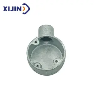 20mm Terminal Malleable Iron Small Circular Box, BS Standard