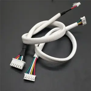 Cabo personalizado de 2.5mm, jst xh xhp 5 pinos para 2.0mm jst ph phr 6 pinos conector de montagem