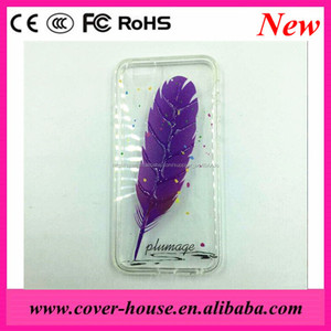 Alta calidad plumaje pluma borrar TPU suave <span class=keywords><strong>de</strong></span> la contraportada Case para iPhone6 / 6 S - Product Image 1