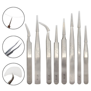 Vetus pince à <span class=keywords><strong>épiler</strong></span> professionnelle <span class=keywords><strong>pour</strong></span> Extension de cils et <span class=keywords><strong>sourcils</strong></span> - Product Image 5