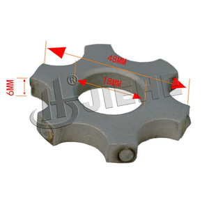 Piso de concreto escarificador, Asfalto escarificado máquina - Product Image 4