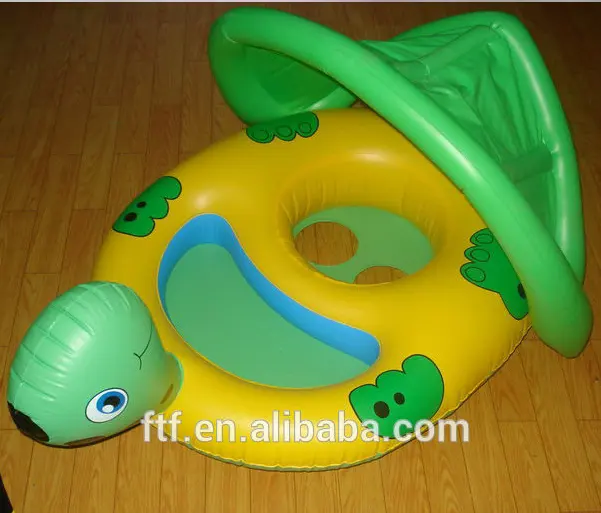 Bear Baby Perahu Kolam Renang Hewan Bayi Floater, Inflatable Kursi Bayi Kuda Nil