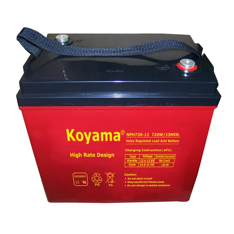 high discharge deep cycle golf cart battery 6V180Ah