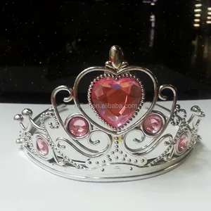 Pc-0079 festa <span class=keywords><strong>di</strong></span> <span class=keywords><strong>compleanno</strong></span> felice <span class=keywords><strong>di</strong></span> plastica per bambini principessa tiara, testa corona - Product Image 1