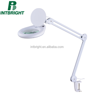 8066 profesional piso ESD soporte hightcial Lámpara <span class=keywords><strong>lupa</strong></span> 5 dioptría cabeza redonda ajustable LED <span class=keywords><strong>lupa</strong></span> luz qualtiy fa - Product Image 2