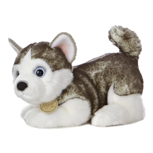 Promocional siberian <span class=keywords><strong>husky</strong></span> de peluche animales de peluche de juguete - Product Image 3
