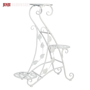 Estante de Flores de <span class=keywords><strong>Hierro</strong></span> Forjado, Soporte Exterior para Plantas en Maceta, Soporte para Jarrones de <span class=keywords><strong>Hierro</strong></span> - Product Image 4