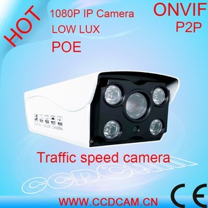Cheap 1080 P low lux infrared scope Long's CORDLESS camera IP POE outdoor for traffic monitoring system - Product Image 1