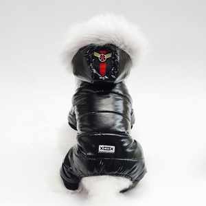 2022 new cute design super warm <strong>dog</strong> <strong>coat</strong> <strong>waterproof</strong> four <strong>legs</strong> <strong>dog</strong> jumpsuit <strong>coat</strong> clothes winter pet clothes - Product Image 4