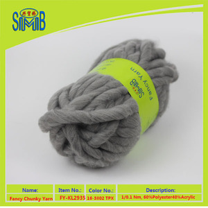 bufanda que hace <span class=keywords><strong>punto</strong></span> grueso estupendo hilos <span class=keywords><strong>de</strong></span> <span class=keywords><strong>ganchillo</strong></span> <span class=keywords><strong>de</strong></span> acrílico <span class=keywords><strong>de</strong></span> lujo poliéster mezclado hilo <span class=keywords><strong>de</strong></span> tejer - Product Image 3