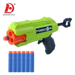 HUADA 2023 Children Interesting Battle Game Set Eva Soft Foam Bullet Mini Cheap Toy Shooting Gun