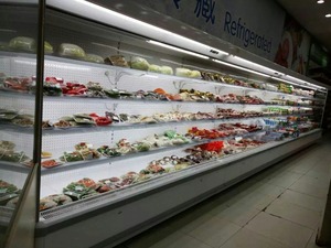 Hecho en china alta calidad supermercado refrigerado enfriador de tipo abierto utilizado en tienda al por menor - Product Image 4