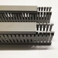 Gaine de câblage électrique en PVC rainurée toutes tailles pour conduits de câblage étanches