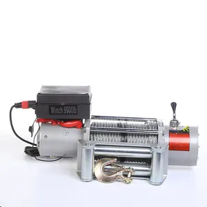 Cabrestante eléctrico de la mejor calidad, 12V/24V, 4X4, 9500LBS