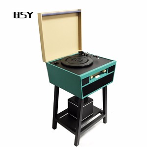 Lecteur <span class=keywords><strong>vinyle</strong></span>, 1 pièce, plateau de lecteur en bois, bluetooth, AM, à haute résistance, élégant, avec jambes debout, vente en gros - Product Image 5