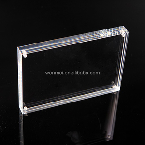 Caldo di vendita chiaro acrilico <span class=keywords><strong>foto</strong></span> magnetica o cornice del supporto del cartello - Product Image 1