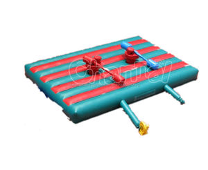 Interattivo giochi di sport giostra per la vendita, gonfiabile gladiatore giostra, danni - Product Image 1