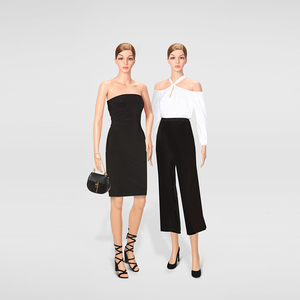 Maniquí de plástico <span class=keywords><strong>para</strong></span> maquillaje, bonito rostro decorativo, vida como exhibidor, <span class=keywords><strong>ropa</strong></span> usada, en venta - Product Image 5