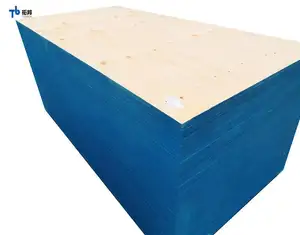 Radiate pine plywood with blue edge banding paint with good price