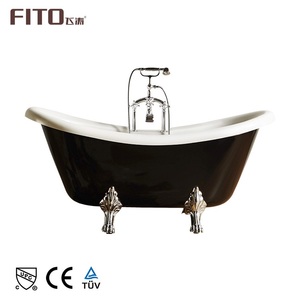 High Quality Adult Used Soaking <strong>Classical</strong> Freestanding Zinc Alloy Claw Foot Acrylic Bathtub Bath <strong>Tub</strong>