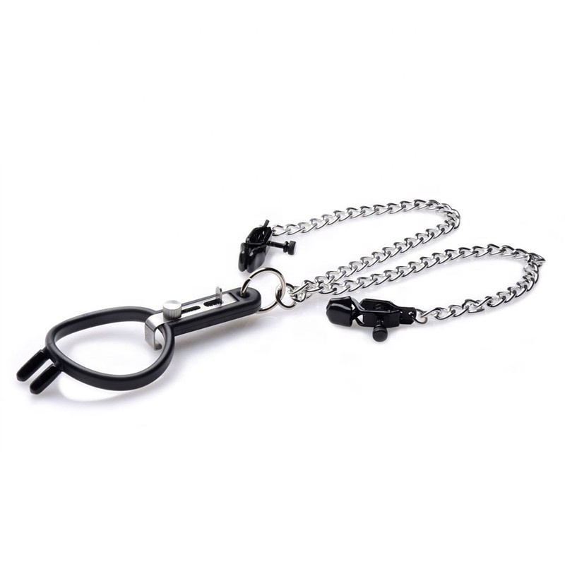 Mouth Spreader with Nipple Clamps