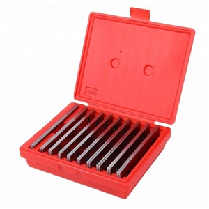1/8\&quot; Thick X 6\&quot; Long 10 Pairs Machinist Thin <strong>Parallel</strong> <strong>Block</strong> Bar Tool Set Steel Material with 2 Holes - Product Image 2