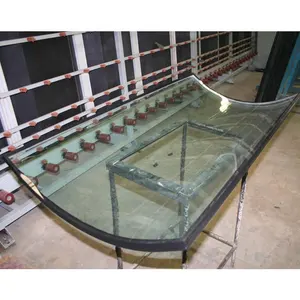 Custom Sizes Hollow High Quality Curved Insulated Glass for office Building