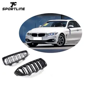 ABS لامع أسود F36 الجبهة مصبغة الشواية لسيارات BMW 4 سلسلة F32 F33 F36 F82 F80 M3 M4 كوبيه المكشوفة 2013-2017