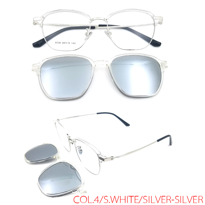 S WHITE/SILVER-SILVER