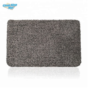 Tappeti assorbenti d'acqua resistenti antiscivolo tappetino da <span class=keywords><strong>bagno</strong></span> personalizzato di grandi dimensioni tappeti fantasia in microfibra tinta unita - Product Image 1