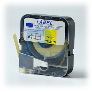 PUTY 5 mét Tương Thích Vàng MAX nhãn dán nhãn <span class=keywords><strong>LM</strong></span>-<span class=keywords><strong>TP305Y</strong></span> Cho MAX ống đánh dấu máy (<span class=keywords><strong>LM</strong></span>-370A <span class=keywords><strong>LM</strong></span>-370E <span class=keywords><strong>LM</strong></span>-380A <span class=keywords><strong>LM</strong></span>-380E <span class=keywords><strong>LM</strong></span>-390A) - Product Image 4