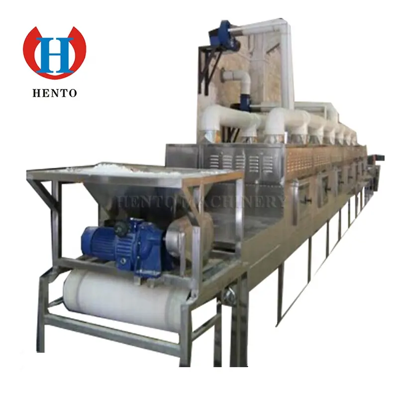 Ampliamente utilizado Túnel de esterilización microondas y máquina de secado/de alta calidad Industrial de la esterilización y equipos secador