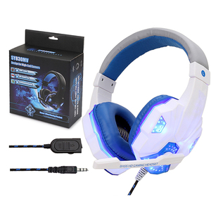 Gran oferta de auriculares LED para ordenador, diadema para juegos, Auriculares deportivos electrónicos brillantes <span class=keywords><strong>con</strong></span> micrófono <span class=keywords><strong>PS4</strong></span> especial - Product Image 6