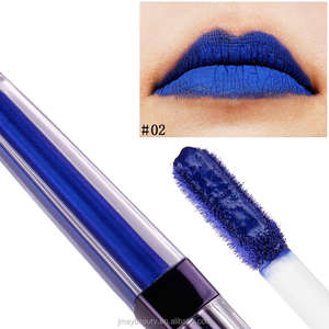 Lápiz Labial Azul de Moda, Brillo Labial de Color Azul, Lápiz Labial de Color Único y Especial, Bálsamo Labial con Logotipo Personalizado, Precio al por Mayor - Product Image 2