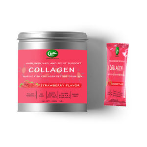 Lifeworth מותג פרטי תות טעם סוג 2 הידרוליזה דגי קולגן אבקה - Product Image 2