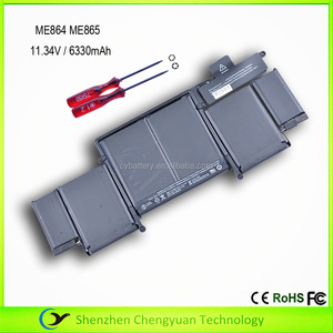 Ingrosso batteria del computer portatile di marca nuovo a1493 per MacBook Pro 13" 2,5 me864 me865 11.34v 71.8wh - Product Image 2
