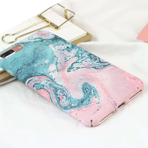 Venta caliente dropshipping nuevo patrón de mármol plástico duro caso del teléfono móvil para el iPhone 6 S 7 8 más X - Product Image 4