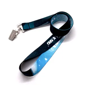 Retractable Tool Custom Lanyard With Plastic Id Card Badge Holder Clip