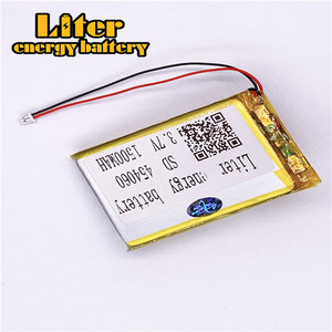 Plug 1.25-2 P hot sale lithium 3.7 V 454060 1500 mah Polymer battery lipo rechargeable - Product Image 2